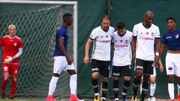 Beşiktaştan gollü prova