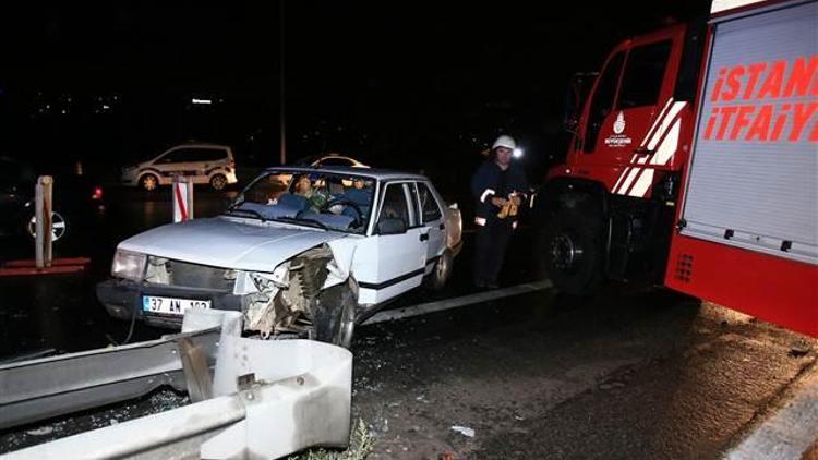 15 Temmuz Şehitler Köprüsü’nde trafik kazası: Yaralılar var