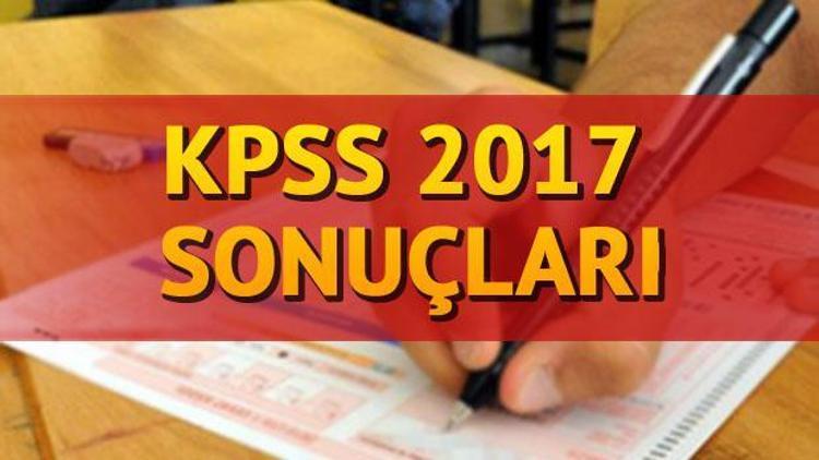 KPSS tercih sonuçları açıklandı mı ÖSYM KPSS sonuç sayfası