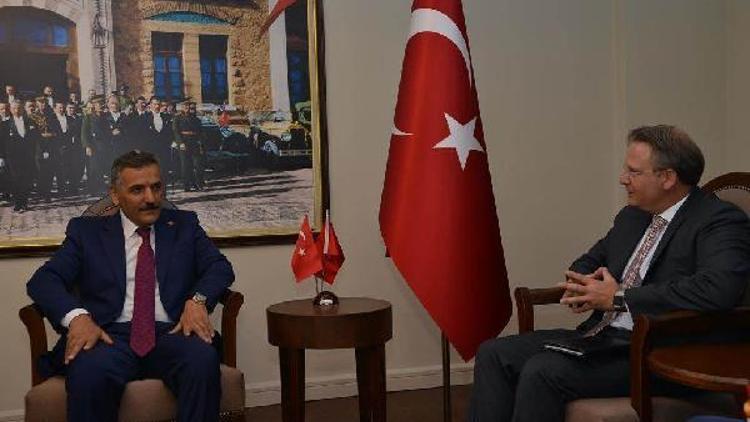 Danimarkanın Ankara Büyükelçisinden ziyaret