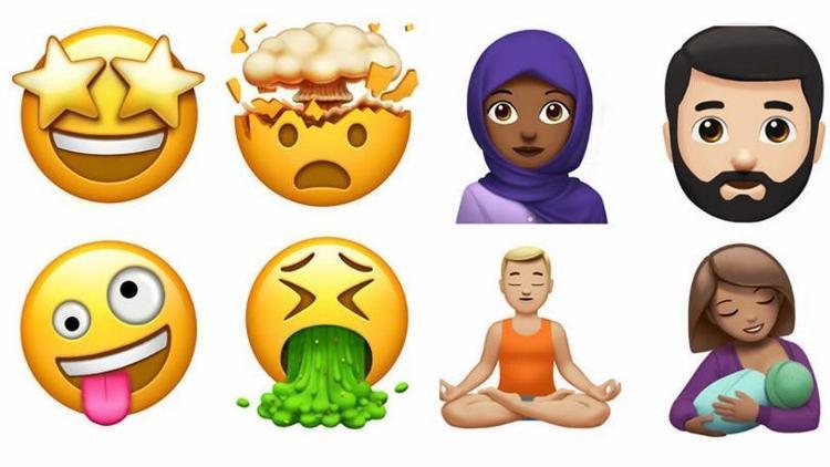 İşte Appleın yeni emojileri