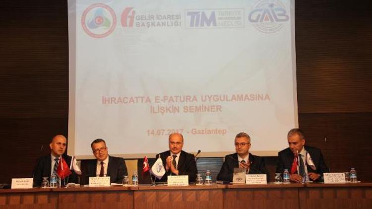 İhracatta e-fatura semineri