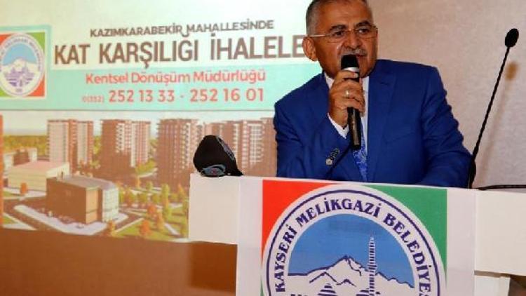 Büyükkılıç: Melikgazi, kentsel dönüşümle güzelleşiyor