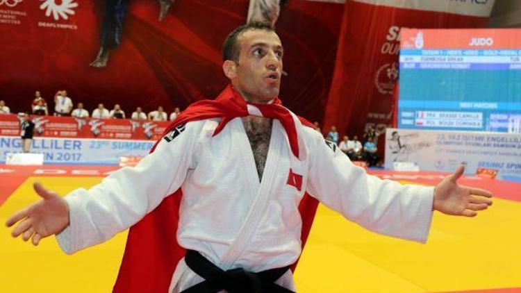 İşitme Engelliler Olimpiyatında judodan Türkiyeye ikinci madalya