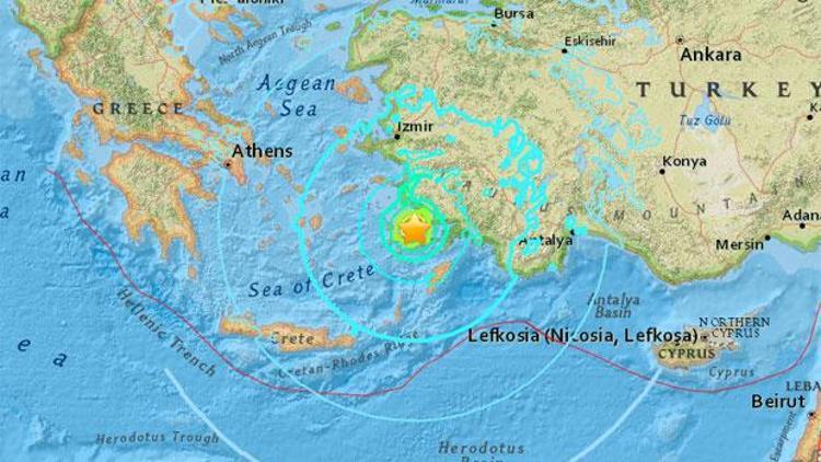 Son dakika: Egede korkutan deprem