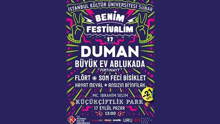 Kültür Üniversitesi sunar; Benim Festivalim