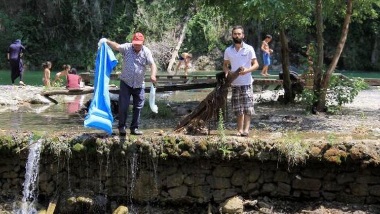 Uçansu Şelalelerinin mezbelelik hali tepki çekti