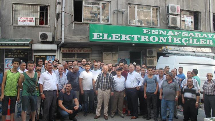 Elektronikçiler elektriğe kavuştu