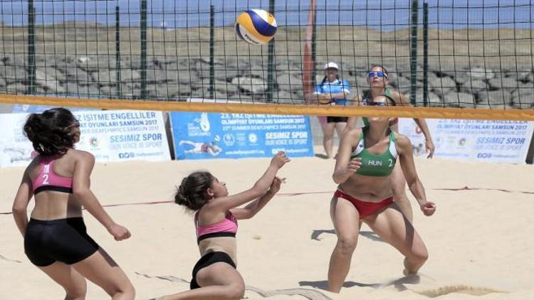 Plaj voleybolunda tadımız yok