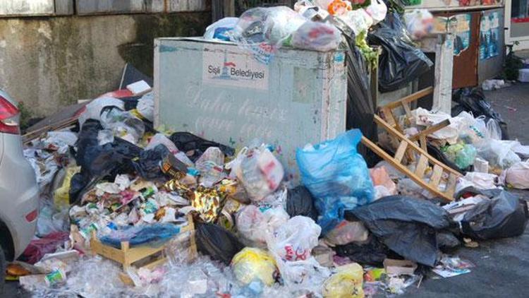 İstanbulun en gözde ilçesinde çöp krizi
