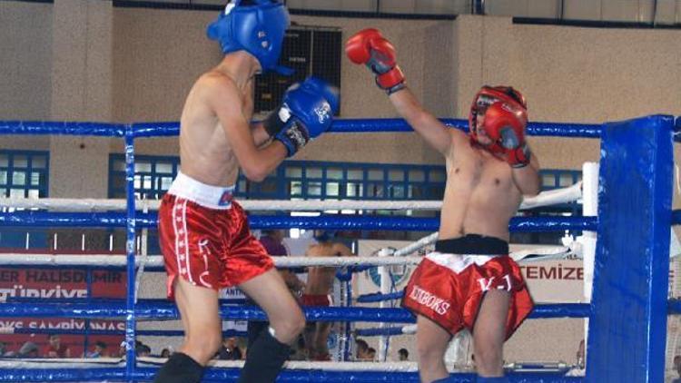 Şehit Ömer Halisdemir Türkiye Kick Boks şampiyonası devam ediyor