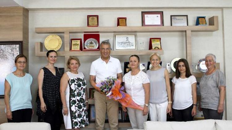 Mezitli Soroptimist Kulübüne Avrupadan çevre ödülü