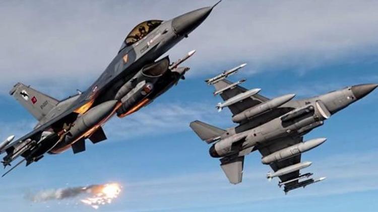 Savaş uçakları PKKyı vurdu