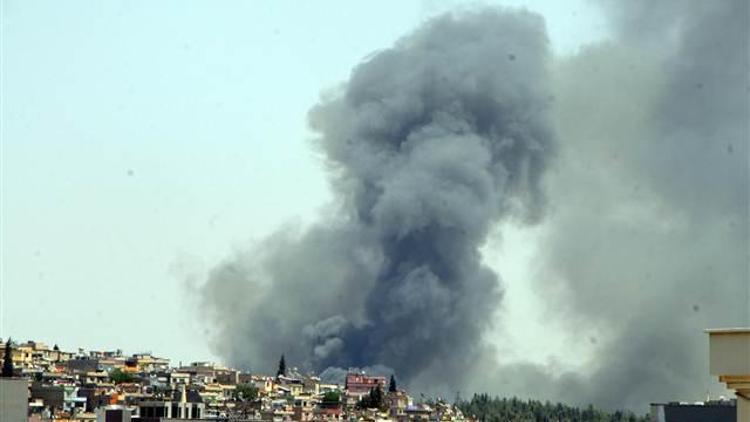 Gaziantep’te fabrika yangını