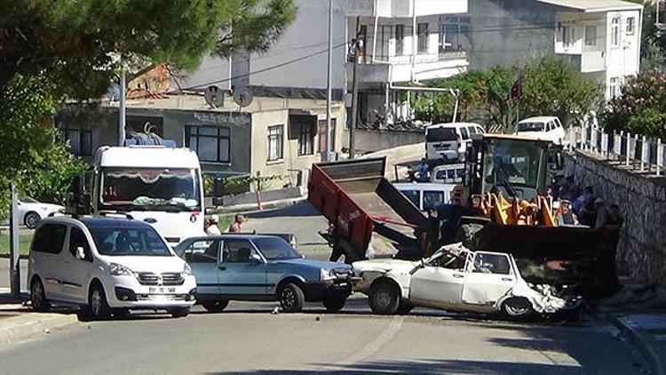 Böyle kaza görülmedi... 6 araç hurdaya döndü