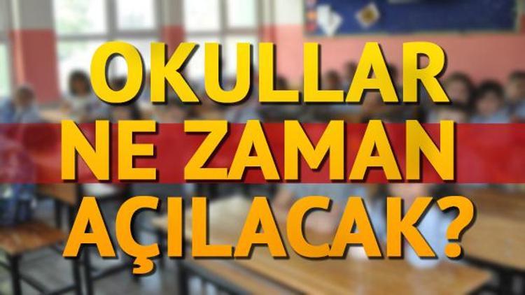 Okullar ne zaman açılacak Yaz tatili ne zaman bitecek İşte MEB tarafından belirlenen tarih