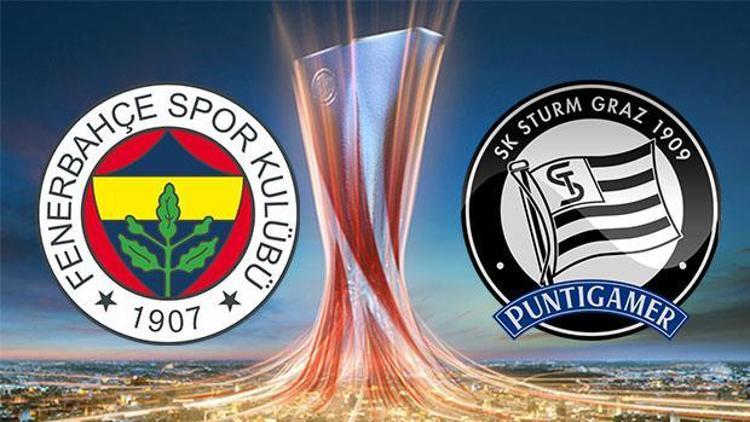 Fenerbahçe Sturm Graz maçı saat kaçta hangi kanalda canlı olarak yayınlanacak UEFA Avrupa Ligi ön eleme