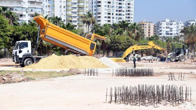 Mezitli Sahil Bandı Yenileme Projesinde sona yaklaşılıyor