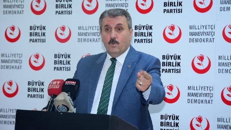 Destici: ABD’nin verdiği silahlar yarın Türkiye’ye kullanılacak