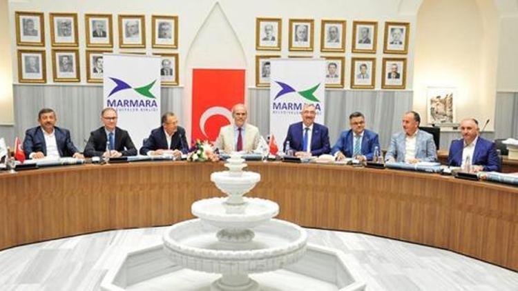 Marmara Belediyeler Birliği başkanları Lüleburgazda toplandı