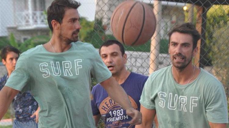 İbrahim’den basket şov