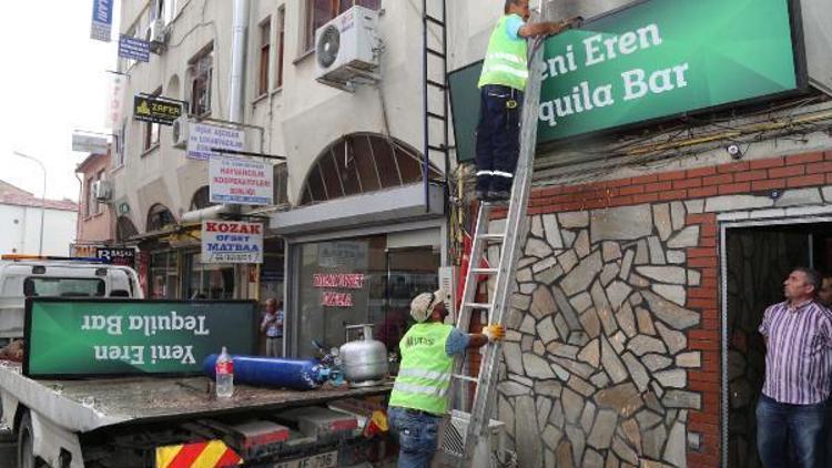 Uşakta birahanaler taşınıyor