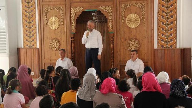 Kuran kurslarına Suriyeli çocukların ilgisi