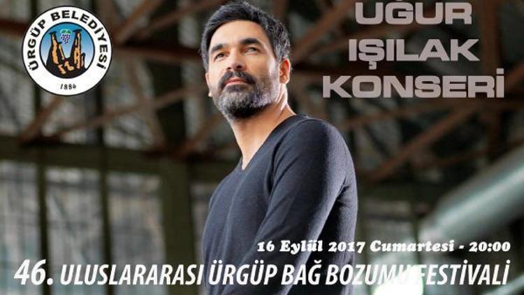 Ürgüp Bağ Bozumu Festivalinde Uğur Işılak konser verecek