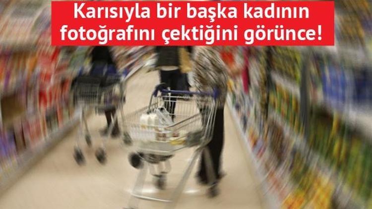 Markette fotoğraflı tacize tuhaf savunma