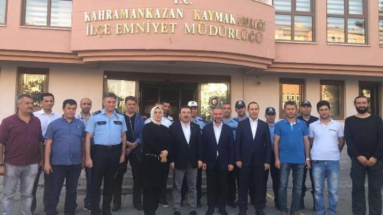 Emniyet Genel Müdürü Altınoktan Kahramankazana taziye ziyareti