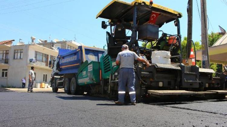 Kumluca ve Finikeye sıcak asfalt