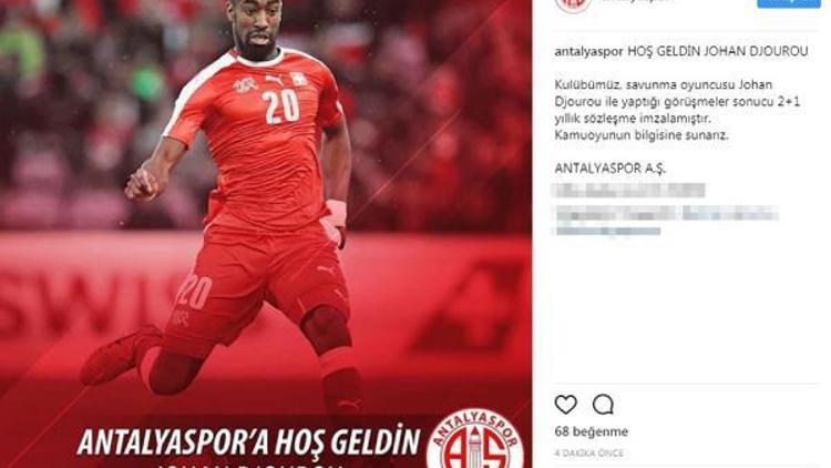 Antalyaspor, Djourou ile anlaştı