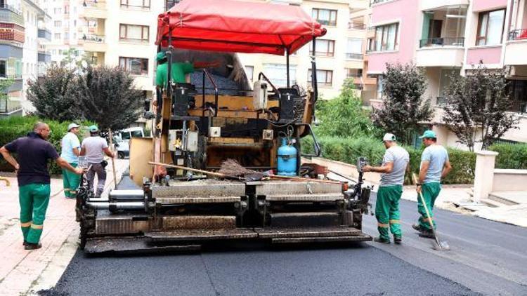 Gökkuşağı asfaltla bezendi