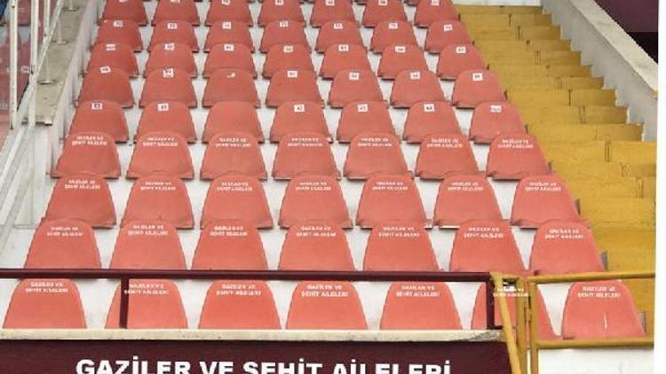 İnegölspor’dan şehit yakınları ve gazilere özel tribün