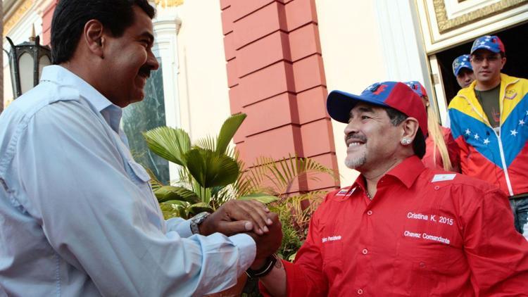 Maradona: Maduro emrederse emperyalizme karşı savaşırım