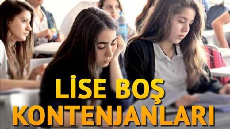 2017 TEOG ek yerleştirme başvuruları ne zaman başlayacak İşte boş kontenjanlar listesi ve nakil takvimi