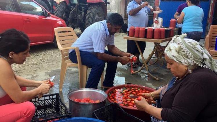 Ev salçası ve konserve vakti