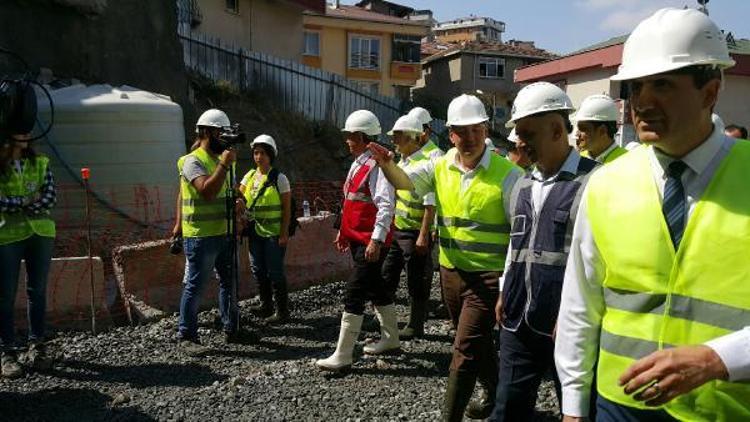 Topbaş: (Mecidiyeköy-Mahmutbey metro hattı):  2019un ilk aylarında devreye girecek