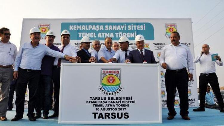 Tarsus’ta Kemalpaşa Sanayi Sitesi’nin temeli atıldı