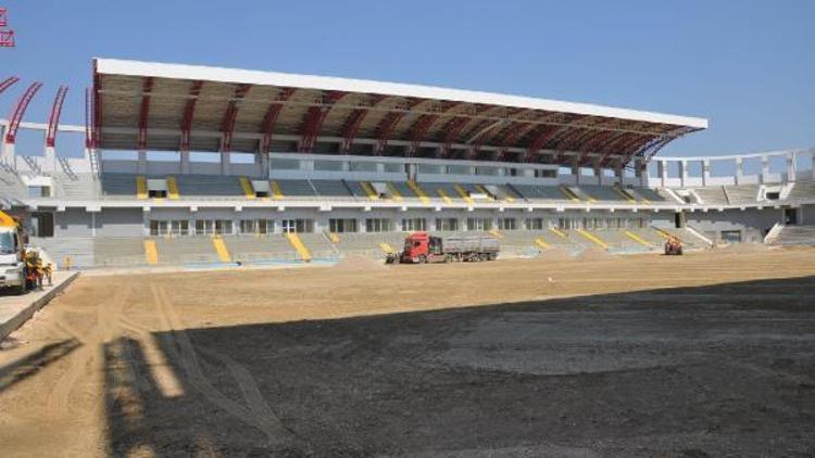 Tire Stadının çalışmaları tüm hızıyla sürüyor