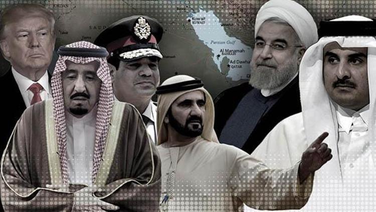 Katar Krizinde flaş gelişme: Suudi Arabistan geri, BAE ve Bahreyn ileri...