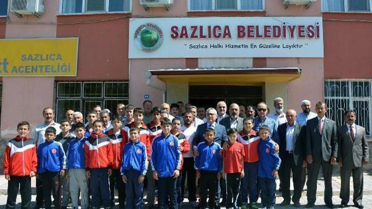 Vali Şimşek Sazlıcayı ziyaret etti