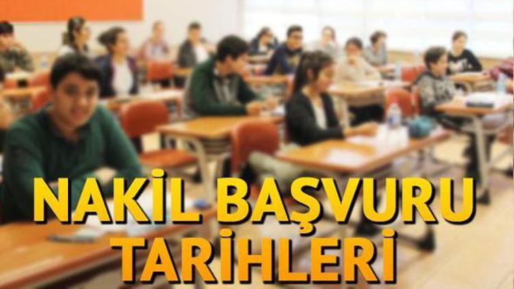 Lise nakil işlemleri dün itibariyle başladı... İşte boş kontenjanlar