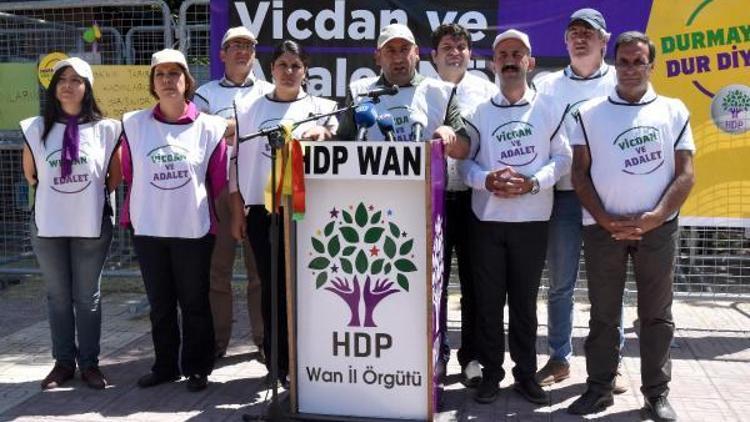 HDP’nin Van’daki Vicdan ve Adalet Nöbeti sona erdi
