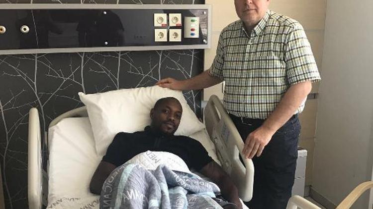 Ayak bileği kırılan Atiker Konyasporlu Traore:Büyük acı hissettim