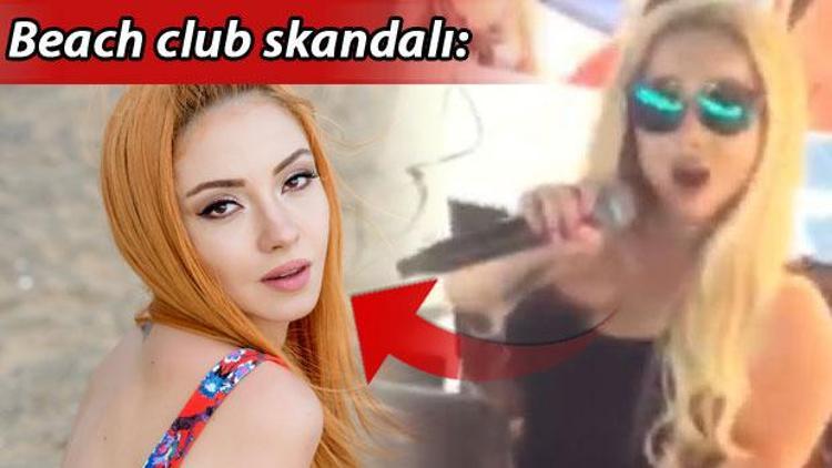 Beach club skandalı: Ece Seçkin’in çakması sahne aldı...