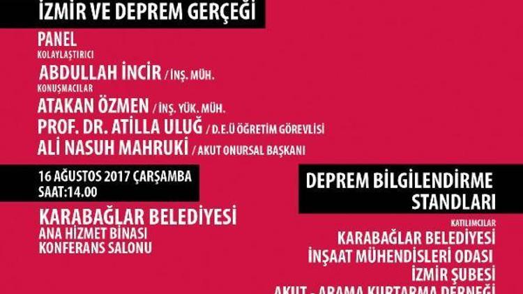 Karabağlar 17 Ağustosu unutmadı