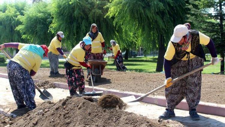 Subaşı Mahallesinde yeni park çalışması