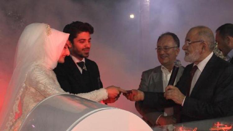 SP Genel Başkanı Karamollaoğlu nikah şahidi oldu