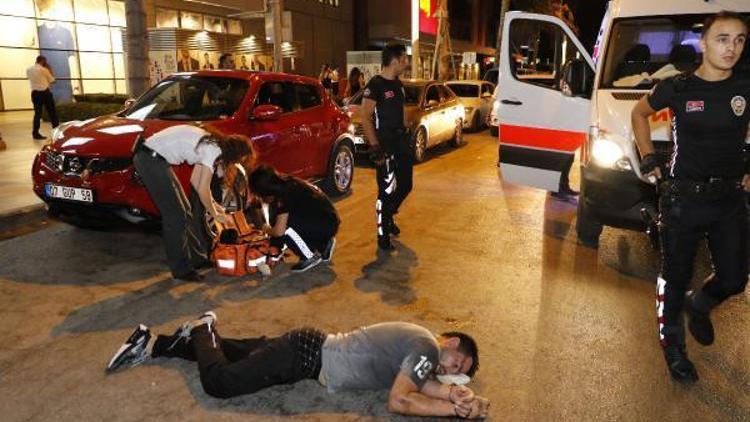 Polisle arbedede ağır yaralanan Rus turist yoğun bakımda